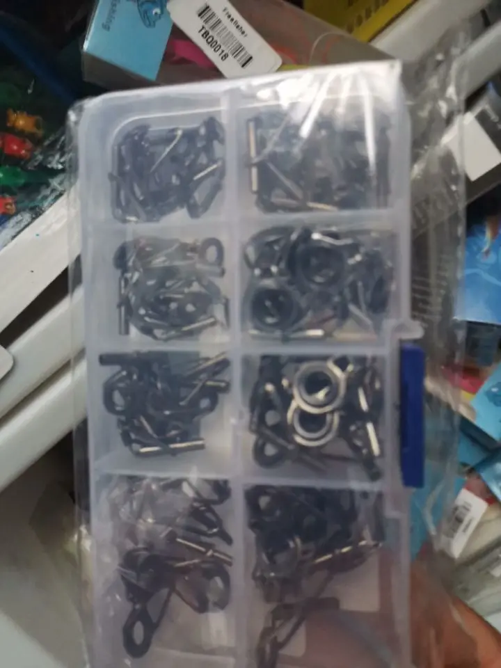 80 шт. рыболовные кончики стержней DIY удочки направляющие из высокоуглеродистой