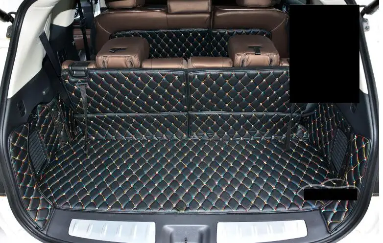 Кожаный коврик багажника автомобиля грузовой лайнер для Infiniti Qx60 2012 2013 Jx35 ковер аксессуары