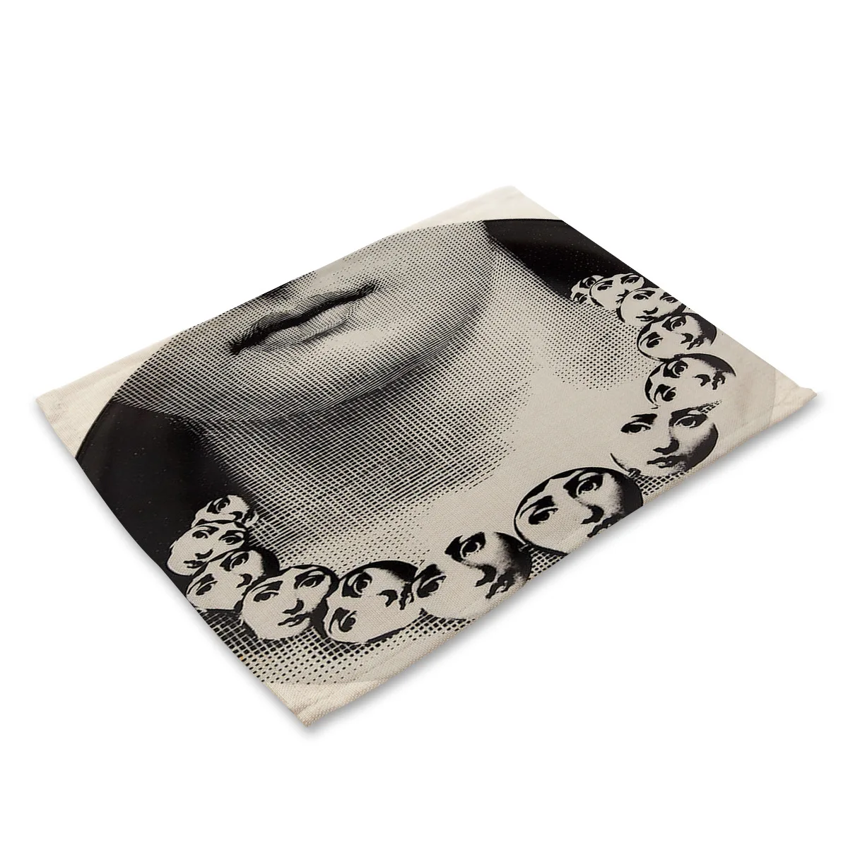 Fornasetti, стильный Настольный коврик, декоративный коврик для стола, Скандинавская домашняя скатерть, Милан, Женский коврик для посуды, для обеденного стола - Цвет: PM0029-5