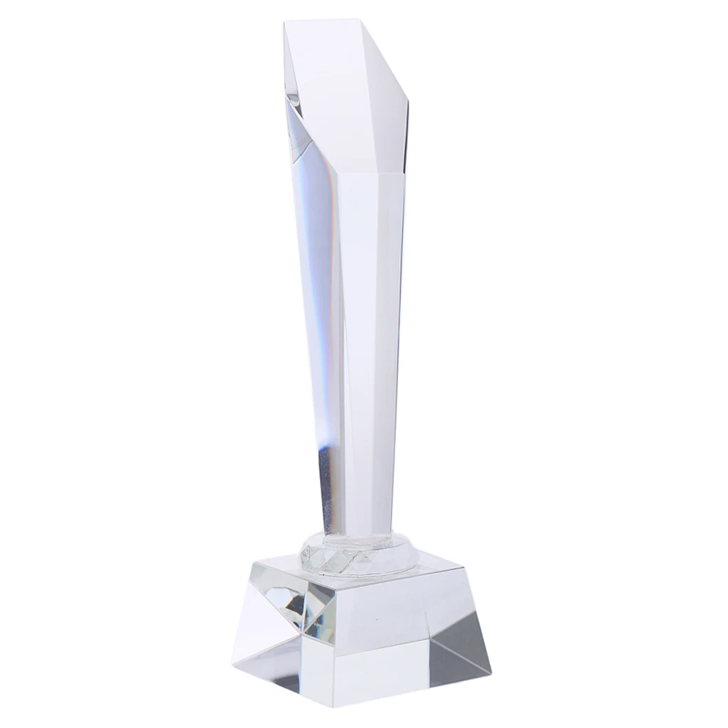 29cm Hexagon Cant Crystal Trophy Cup Encourage Souvenir for Championship 1Pc