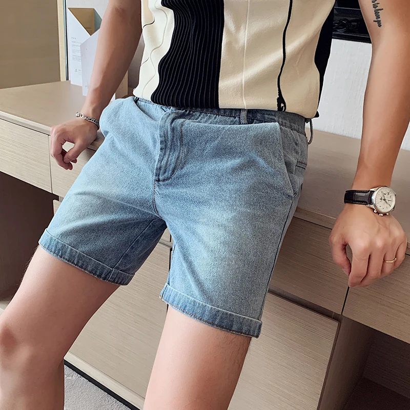 denim shorts mens sale
