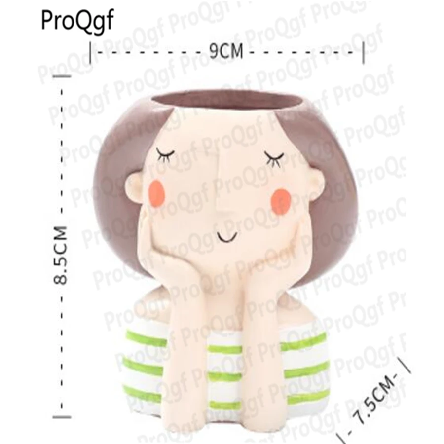 ProQgf 1 шт. набор милый одинокий горшок Rare434343