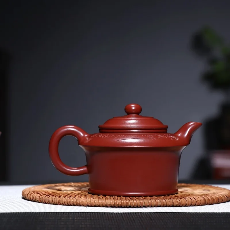 Руды грязи Dahongpao ручной работы небольшой Исин Чайник Кунг-фу горшок творческий чайник