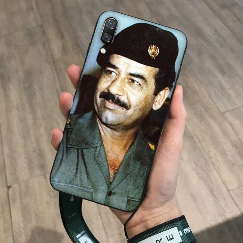 A15 MaiYaCa Saddam Hussein irak Coque Shell чехол для телефона huawei mate 20 lite p30 pro P20 P20 Pro P20 lite 10 Чехол - Цвет: A15