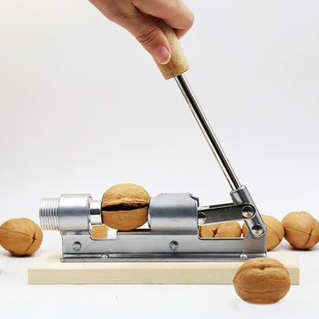 

Manual Stainless Steel Nut Biscuit Mechanical Sheller Walnut Nutcracker Quick Can Opener Kitchen Tool