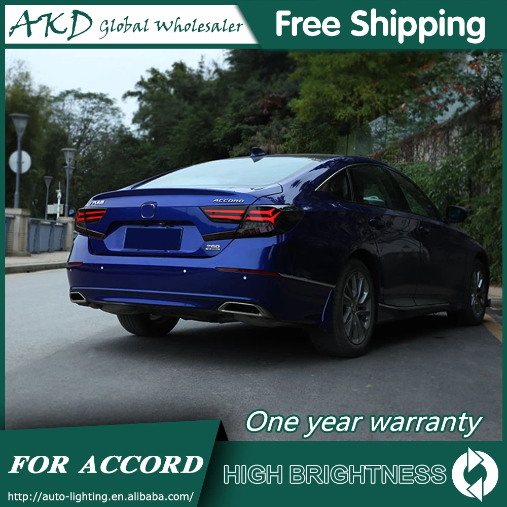 Задний фонарь для автомобиля HONDA ACCORD- светодиодная сигнальная лампа Противотуманные фары DRL дневные ходовые огни тюнинг автомобильные аксессуары