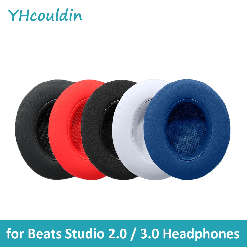 YHcouldin Cooling Gel Ear Pads Fit for Beats Studio 2 0 and 3 0 Wired Wireless Headphones Memory Foam Replacement Ear Cushions