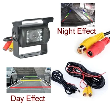 

IR LED Night Vision Car Truck Rear View Reverse Parking Camera Waterproof