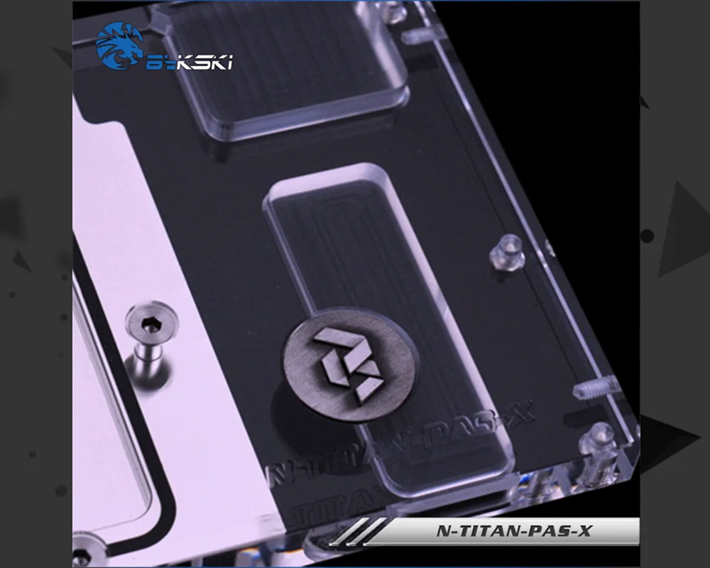 Bykski N-TITAN-PAS-X полное покрытие Графика карты водяного охлаждения блока для NewFounder GTX Titan X-Паскаль, GTX1080Ti/1080/1070, M6000