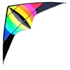 Out Door Sport 1.8/2.2 m Power Stunt Kite  Dual Line Rainbow Triangle Kite Good  Flying  With Handle And Line 2