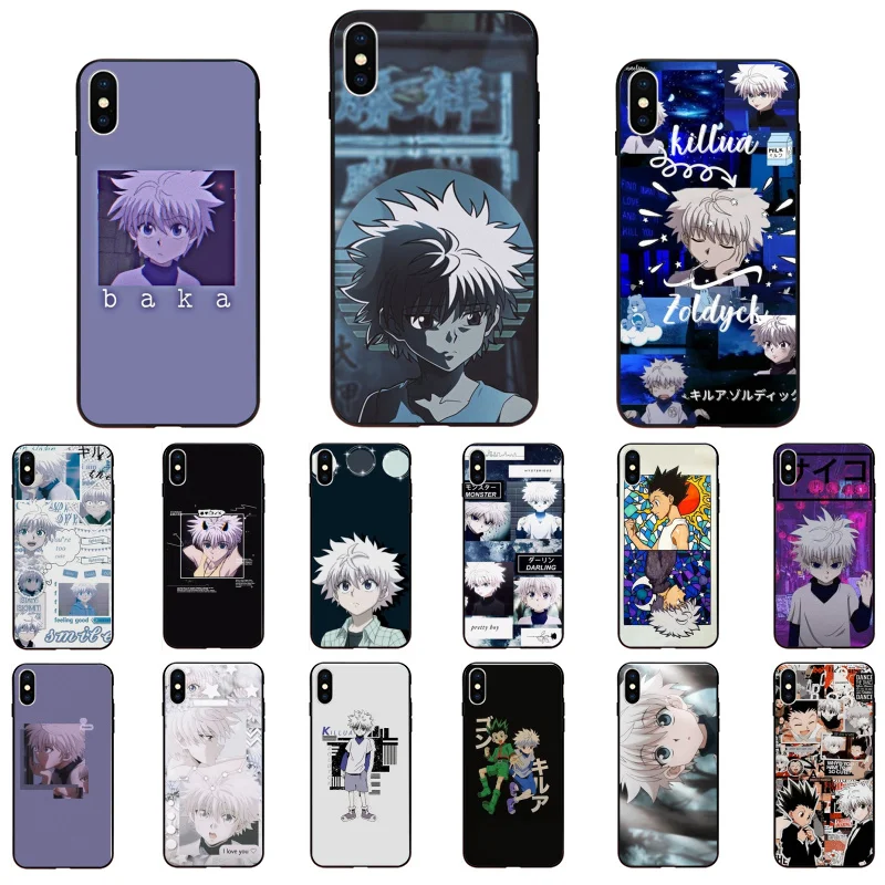 Чехол для телефона Killua Hunter x hunter Для iPhone 13 12 Pro Max чехол mini 11 XS MAX X XR SE2 8 7 Plus |