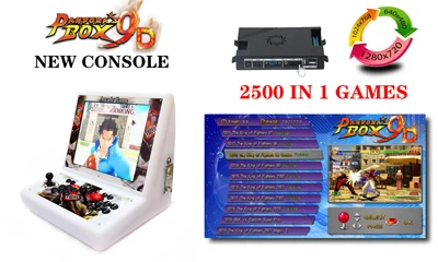28 pin line+ Pandora's Box 9D 2500 В 1 аркадная мульти-игровая доска, HDMI и VGA выход для ЖК-аркадного шкафа
