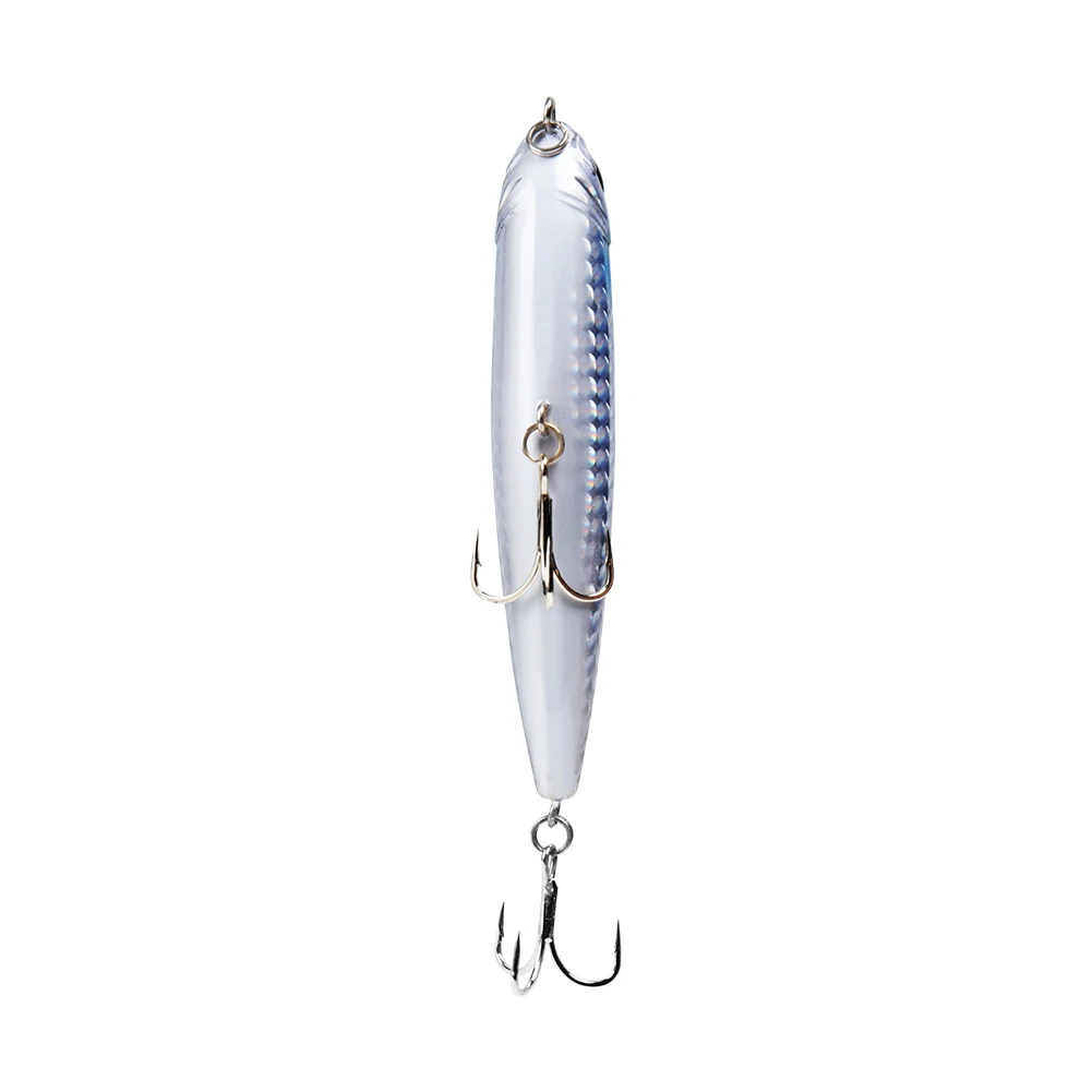 BassLegend Fishing Topwater Lure Surface Walk The Dog Bass Pike Sparrow Wobbler Stick Bait WTD Floating Pencil Walker 90mm 12g - 4