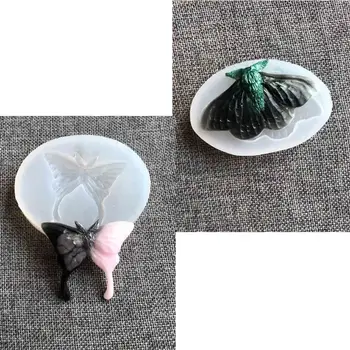 

Butterfly Moth Animals Silicone Mold Fondant Sugarcraft Mould Gum Paste Chocolate Resin Cake Mold Jewelry Baking Tools