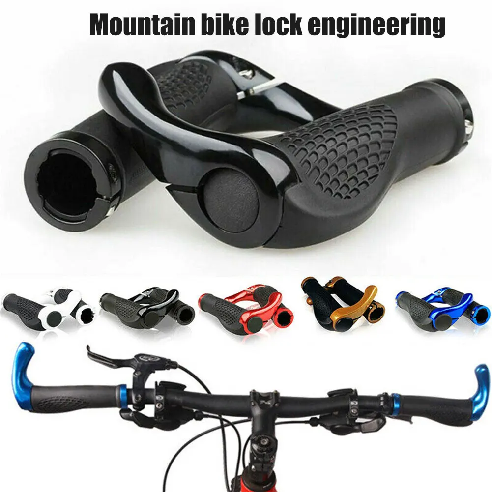 Mountain Bike Bicycle Handlebars Engineering Riding Accessories Parts Cycling Horn Auxiliary Handlebars Bar Ends For 2.2cm Tube