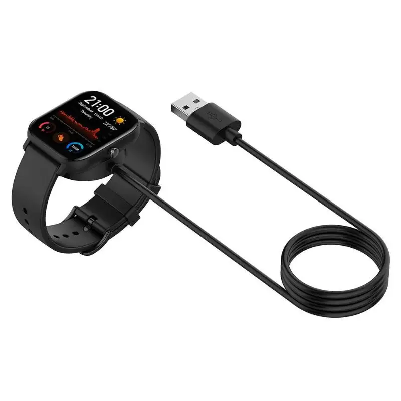 1 м быстрое зарядное устройство беспроводной зарядный кабель для Huami Amazfit GTS/Amazfit GTR Смарт-часы зарядный шнур док-станция база