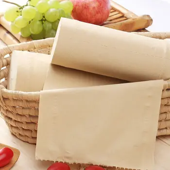 

10/12 Rolls per Pack Toilet Roll Paper 4 Layers low sensitivity Bathroom Toilet Rolls Paper Householdon-Smell Toilet Paper