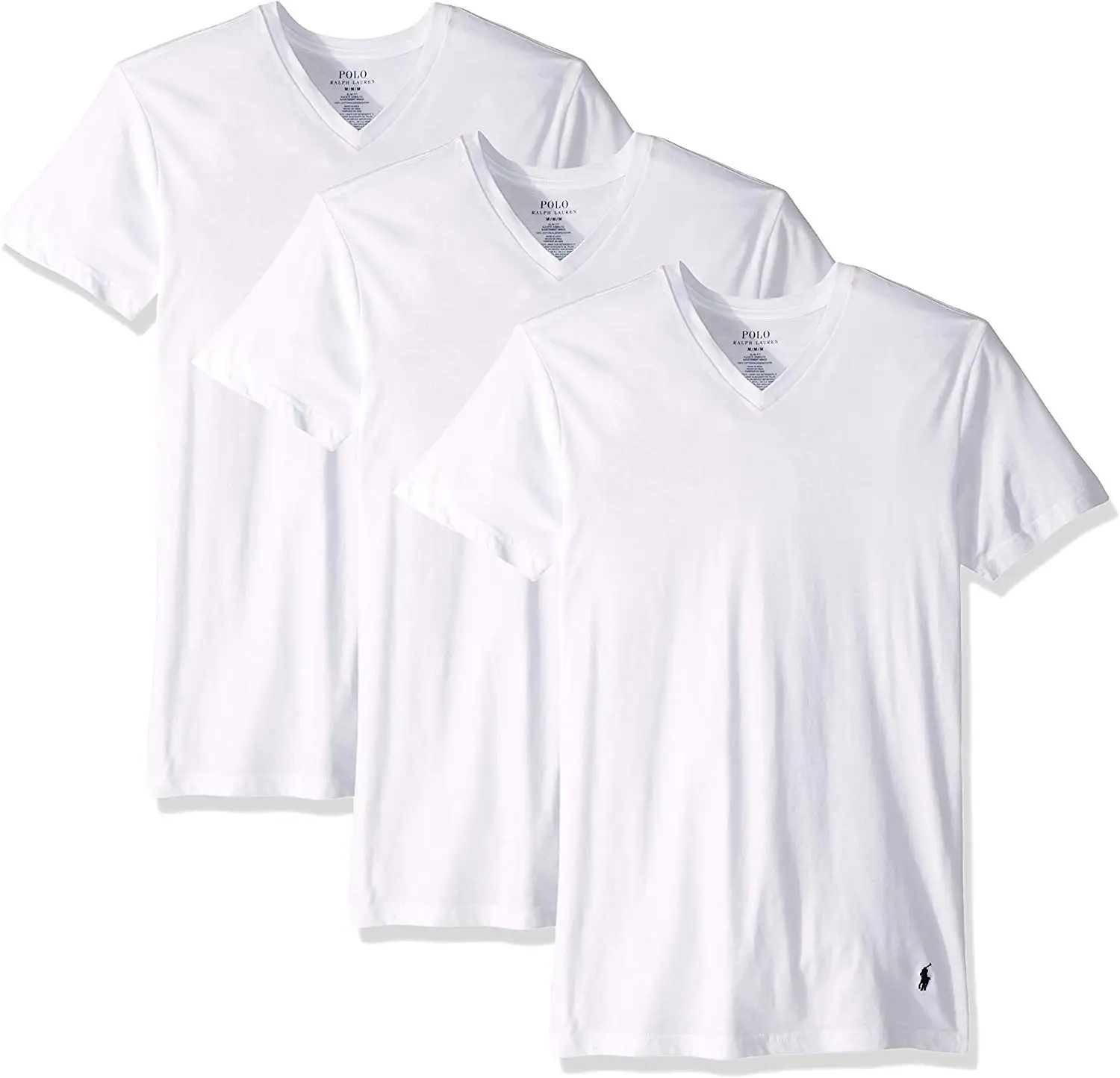 

SY22146 Men's Slim Fit w/Wicking 3-Pack V-Neck