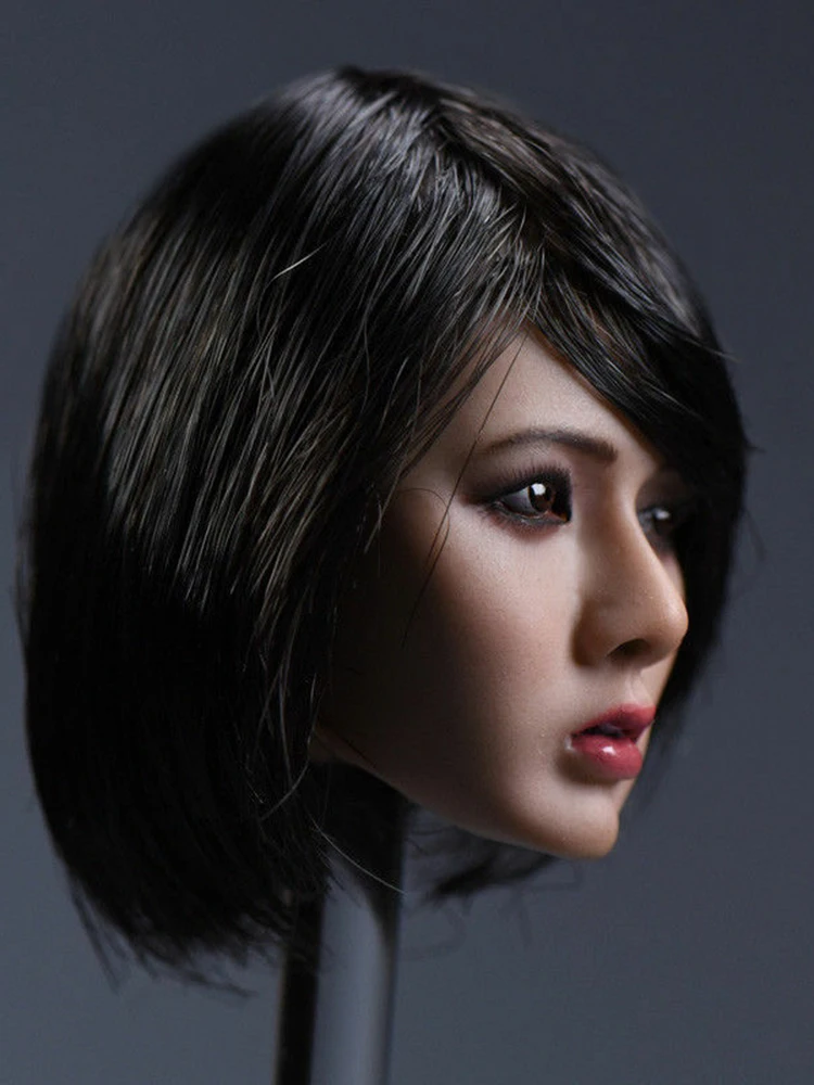 YMTOYS 1/6 Азия женская голова лепить резьба Модель подходит 1" женская фигура модель тела