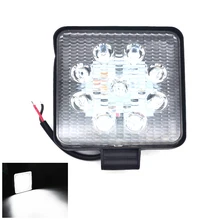 

9LED 45W 6500K Aluminum Offroad SUV Square LED Work Light Fog Lamp Spotlight Bar