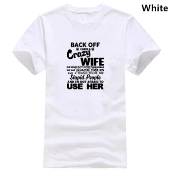 

Back off I have a crazy wife she loves docs more than human she has anger issues kid shirt