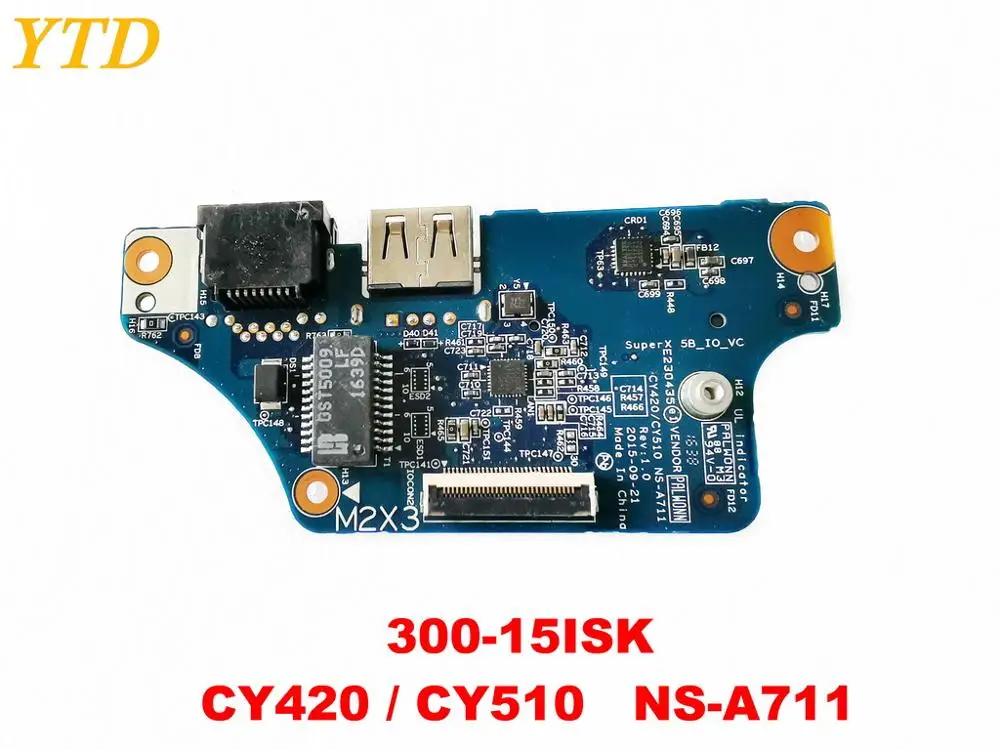Для lenovo 300-15ISK USB плата 300-15ISK CY420 CY510 NS-A711 протестирована хорошая