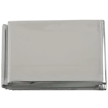 4 упаковки аварийное одеяло безопасность выживания изоляционные PET тепловой тепла