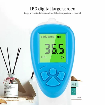 

Measurement Tools Home Office Portable Ear Infrared Forehead Thermometer LCD Digital For Kids Adult Multipurpose Non