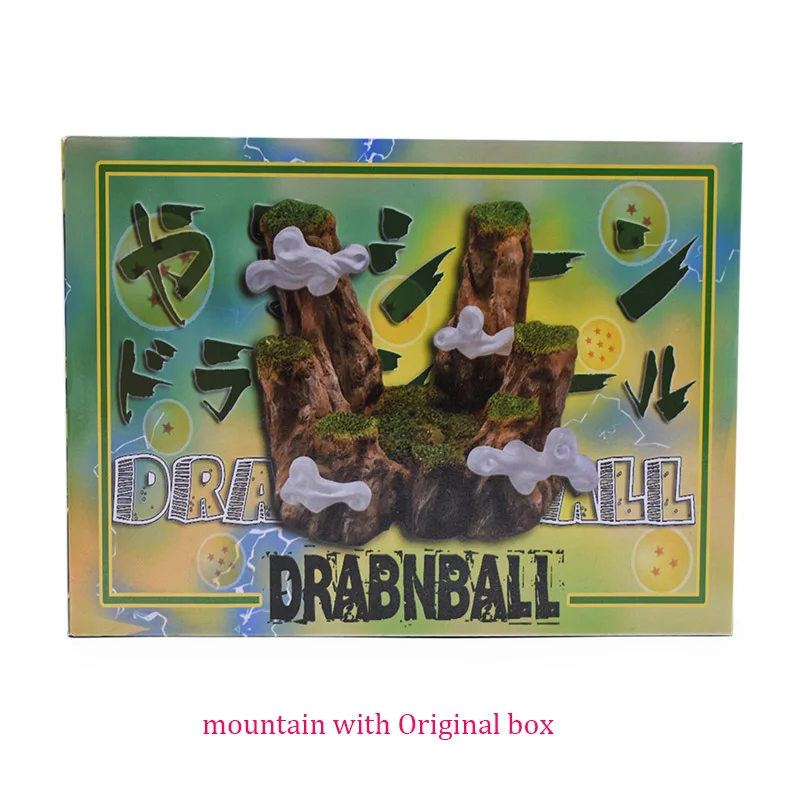 Dragon Ball Z фигурки Shenron Dragonball Z Набор фигурок Esferas Del Dragon Barts полка figulas DBZ с горной полкой - Цвет: 10 mountain with box