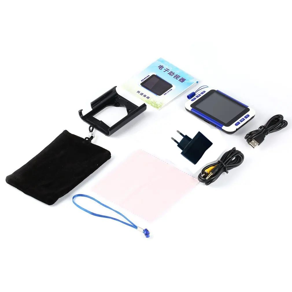 

New 3.5 Inch 32X Zoom Handheld Portable Video Digital Magnifier Electronic Reading Aid Pocket-Sized Camera Video Magnifier