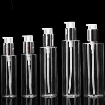 

Transparent Cream Lotion Perfume Refillable Bottle Airless Pump Sprayer Cosmetic Container 100ml/120ml/150ml/200ml/250ml
