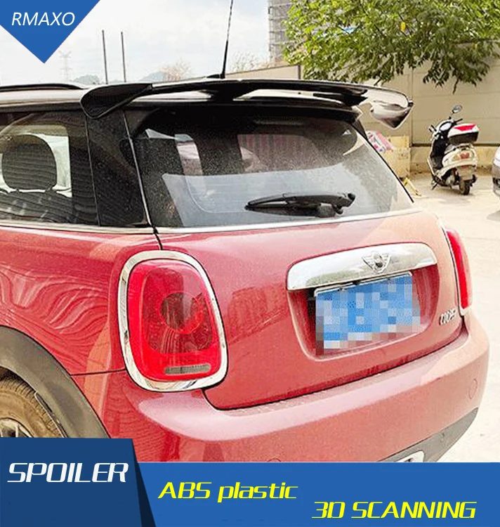 For BMW mini cooper hatchback Universal TF Spoiler 2006-2018 MI NI ABS plastic Material Car Rear Wing Color | Автомобили и