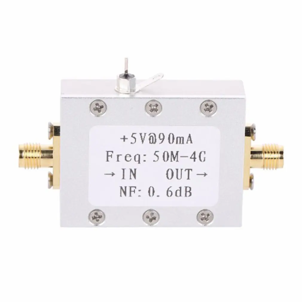 Радиочастотный усилитель с низким уровнем шума радиомодуль LNA 50M-4GHz NF = 0.6dB RF FM HF VHF /
