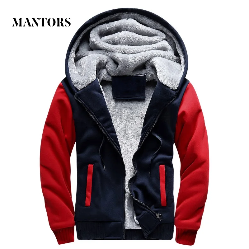 Cena Zimowe ciepłe bluzy mężczyźni 2018 odzież sportowa zagęścić polarowa bluza z kapturem męska z zamkiem błyskawicznym płaszcz kurtka dres Fitness tkaniny