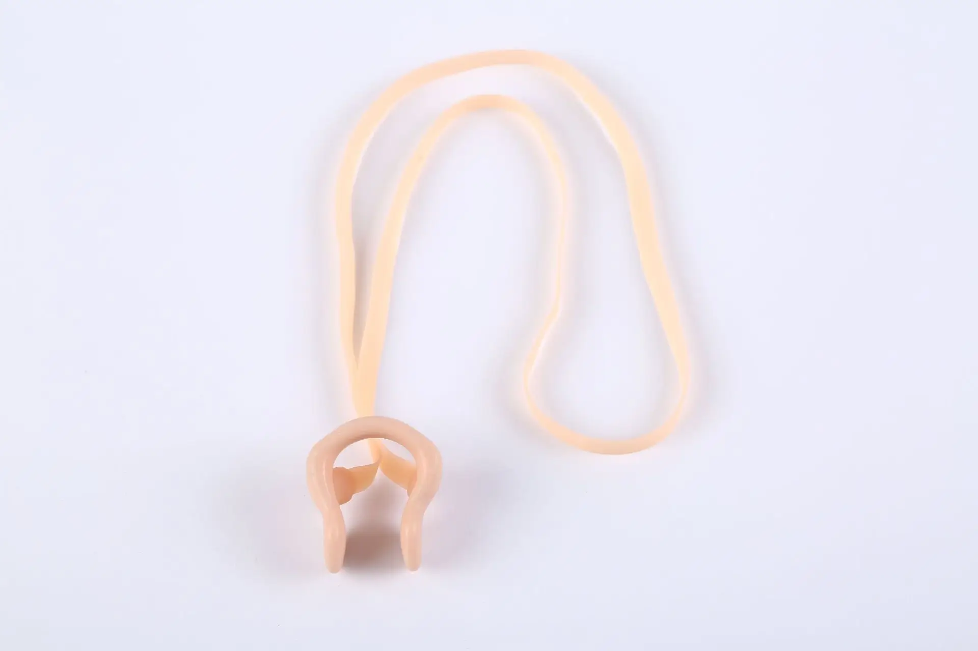 

Swimming with Rope Nasal Splint Anti-Fall off Anti-Choke Water Swimming Corded Nasal Splint Boxed Profession Swimming Latex Nasa