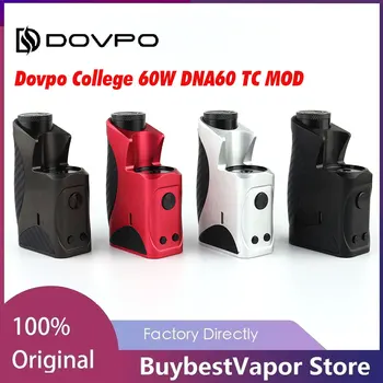 

100% Original Dovpo College DNA60 TC MOD 60W Vape Mod Power by 1pc 18650 Battery OLED Screen Electronic Cigarette Mod Vaporize
