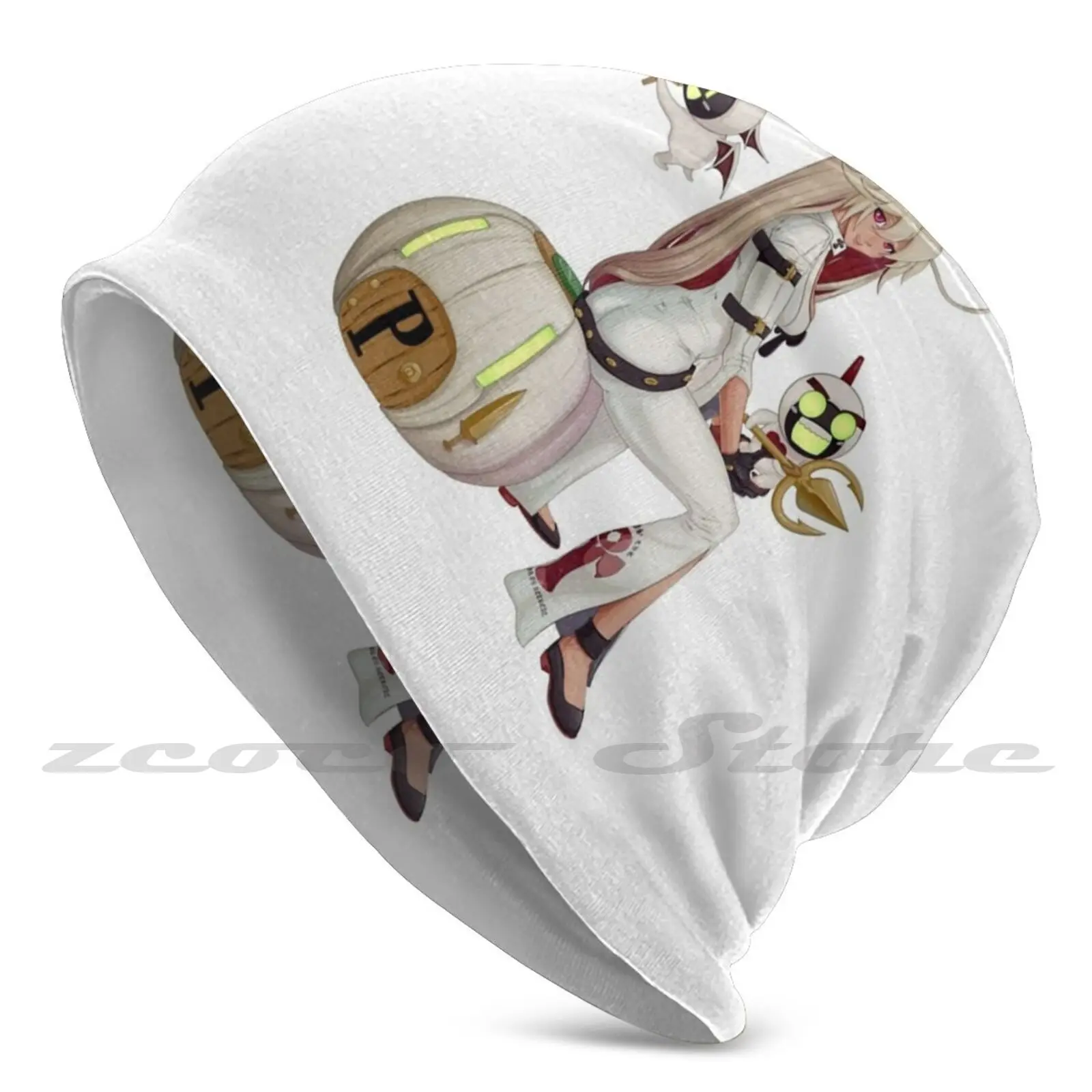 Jack O Knit Hat Hedging Cap Soft Elasticity Sport All'Aria Aperta Leisure Fan Art Anime Fighting Game Throttame Gear Xrd Revelator Fgc