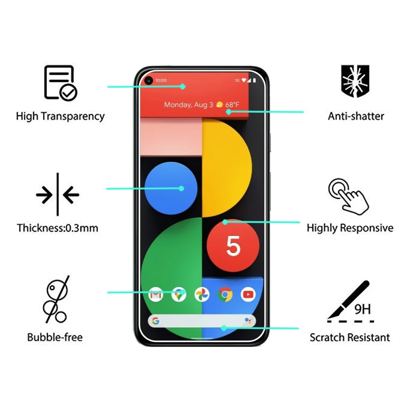 Google Pixel 5 Glass