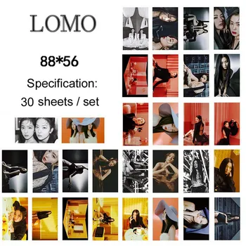 

KPOP Red Velvet Postcard PHOTO Cards 30 Pcs K-pop Red Velvet Yeri JOY SeulGi Wendy LOMO Card Kpop Photocard Album
