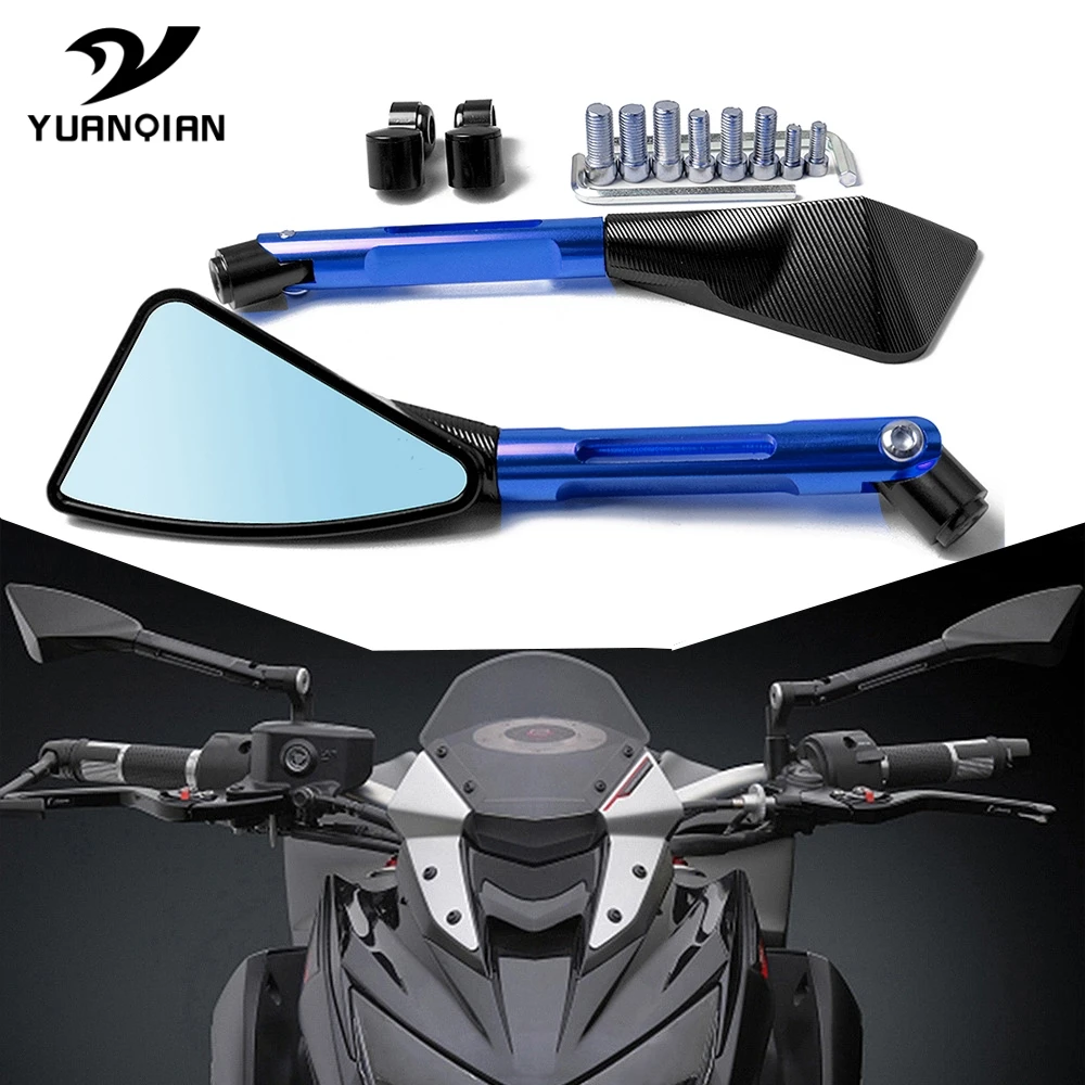 

Motorcycle Mirrors Rear View Side Mirror For Aprilia tuono 1000 YAMAHA MT 125 Honda CRF1000 Adventure Sports pxc Ducati Monster
