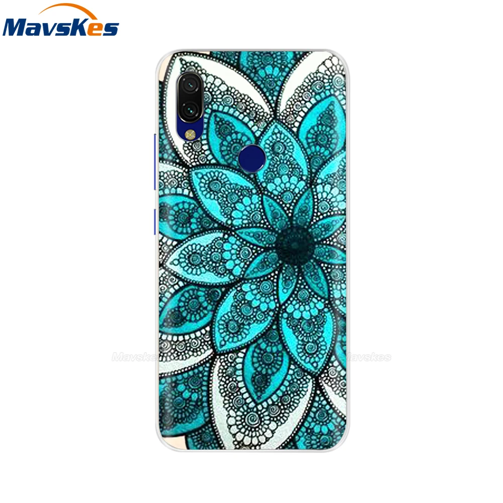 18 Мягкий силиконовый чехол для Xiaomi Redmi 7A 7 A, чехол с рисунком из ТПУ, задняя крышка для телефона, чехол для Xiaomi Redmi 7 7A, бампер Couqe - Цвет: 18