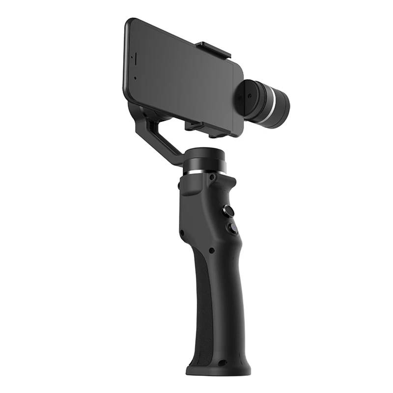 Handheld Gimbal Stabilizer Portable Smooth Anti-Shake Capture Lens for Smartphone Action Camera