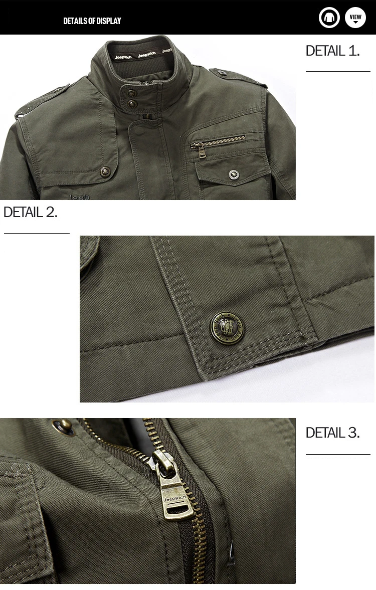 Jackets Plus Size 7XL 8XL Autumn Military Jacket Men Cotton Coats Multi-pocket Mens Windbreaker Outerwear Bomber Jackets