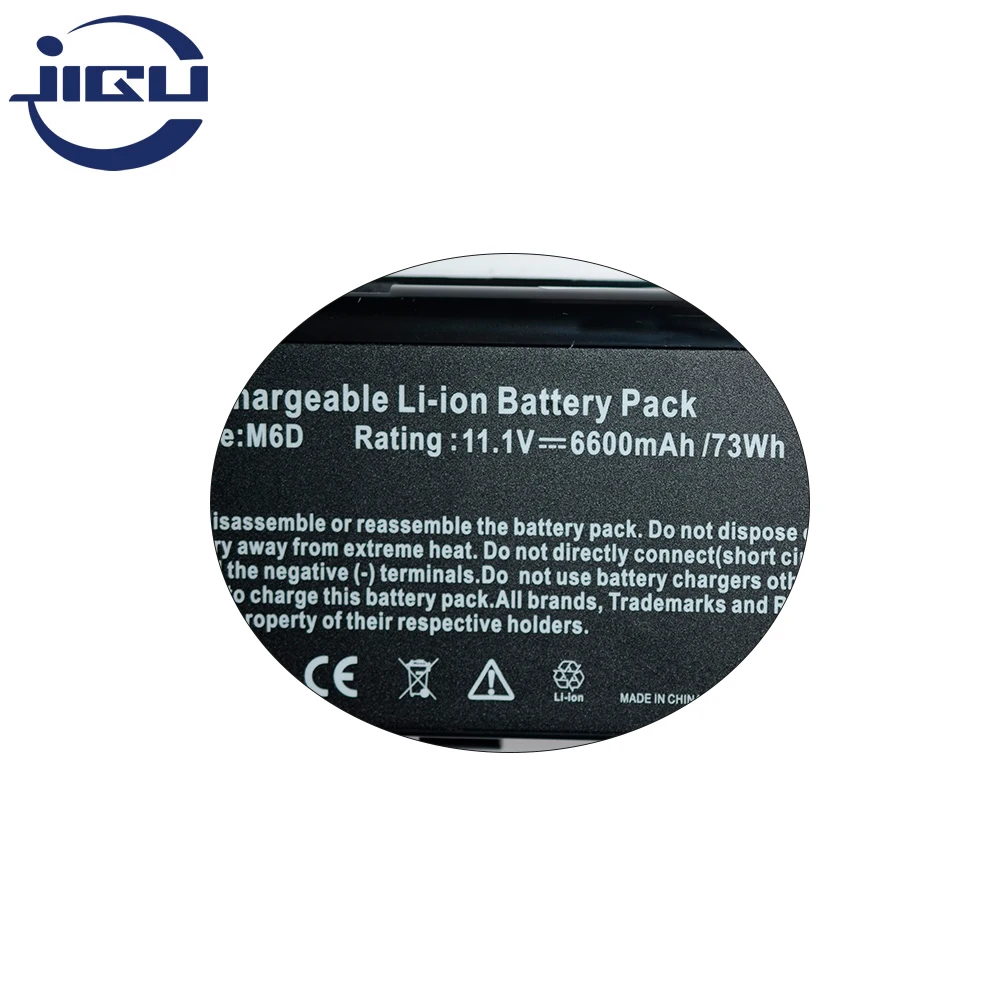 Jigu батарея для ноутбука BTY-M6D E6603 для MSI GT60 GT660 GT660R GT663 GT663R GT670 GT680 GT680DX GT680DXR GT680R