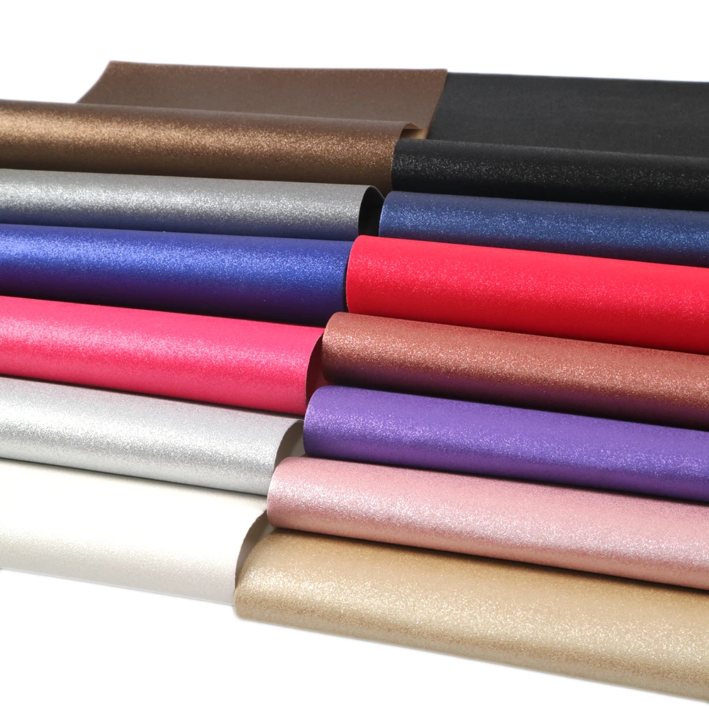 20*34cm Plain Color Pearl Synthetic Leather Fabric Sheets,DIY Handmade Materials For Making Crafts,1Yc6801