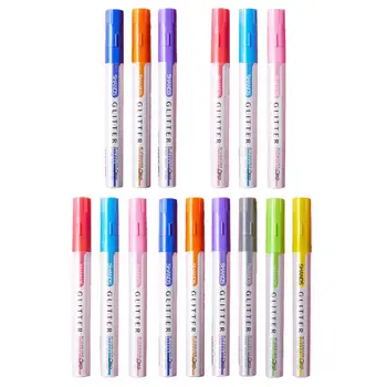 

3/9 Colors Metallic Oil Based Paint Flash Marker Pen for Rock Car Tire Painting