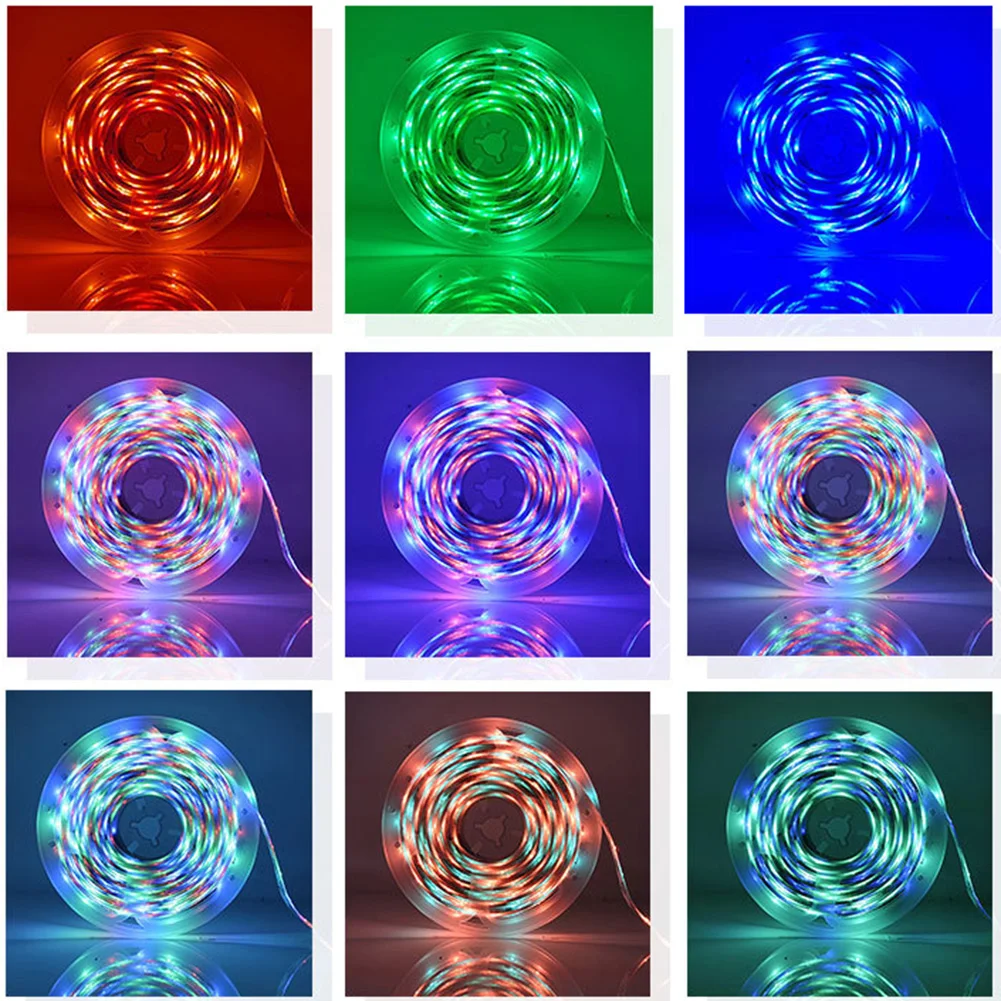 5/10/20 м Светодиодная лента IP33 RGB SMD 3528 светильник Кая полоса освещения 12 В