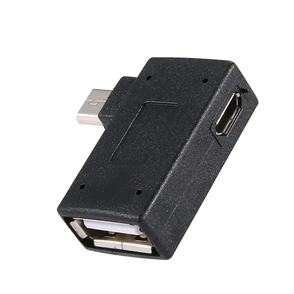 Микро USB к Usb Otg адаптер с питанием планшета мобильного телефона внешний