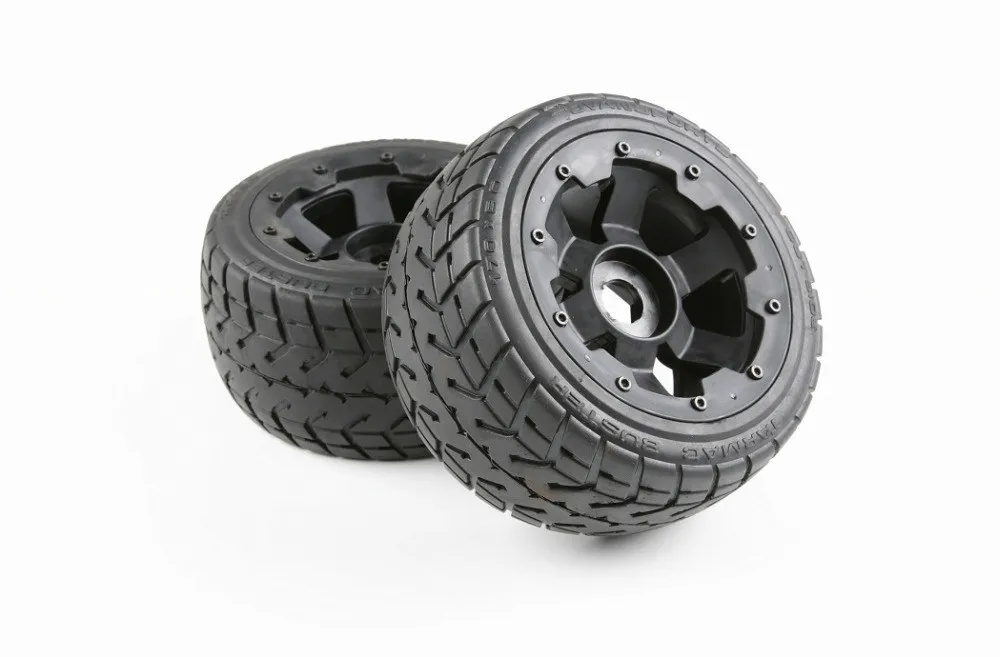Передние и задние дорожные шины с колесной ступицей для 1/5 Hpi Rovan Km Baja 5B SS