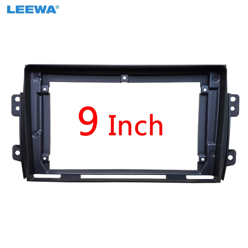 LEEWA автомобильный стерео 9 &quotбольшой экран 2DIN фасции Рамка адаптер для Suzuki SX4